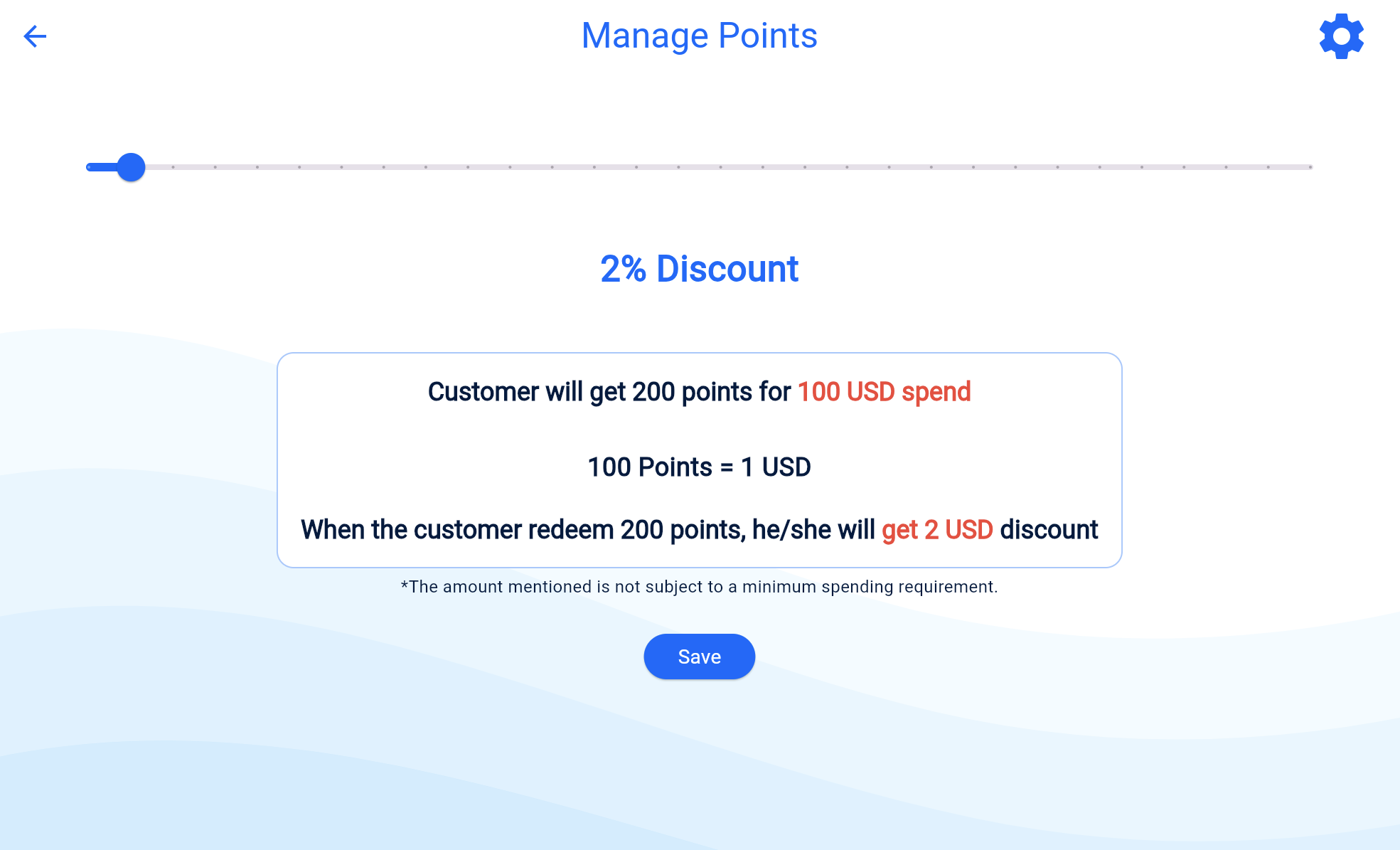 Point Hunt - Loyalty Rewards - Manage points page